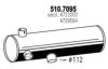 IVECO 4729594 Middle-/End Silencer